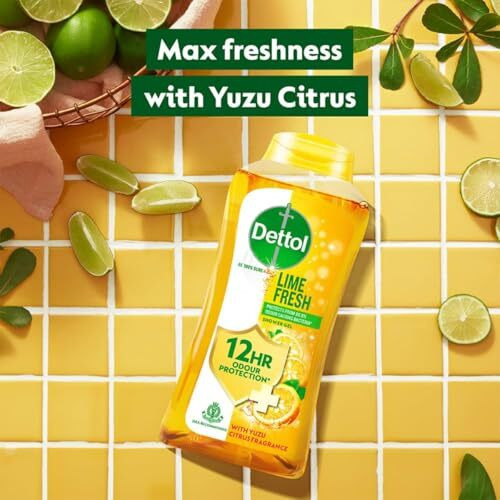 Dettol Body Wash And Shower Gel For Women And Men, (Icy Cool, Lime Fresh, Skincare) | 250Ml Pack Of 3