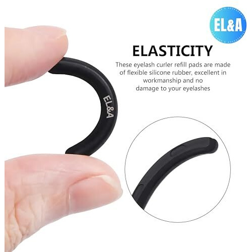 [Ear Lobe & Accessories] Eyelash Rubber/Replacement Pads | Can Be Used With Most Eyelash Curlers - Pack Of 2