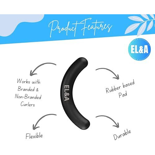 [Ear Lobe & Accessories] Eyelash Rubber/Replacement Pads | Can Be Used With Most Eyelash Curlers - Pack Of 2