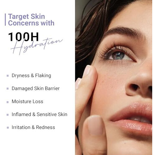 Sereko Hydra Creme Ceramide Moisturizer, Skin Barrier Repair Cream, Long Lasting Hydration Up To 100 Hours, Locks Moisture, With Peptide, Lightweight Gel Formula, All Skin Types, For Men & Women, 50Ml