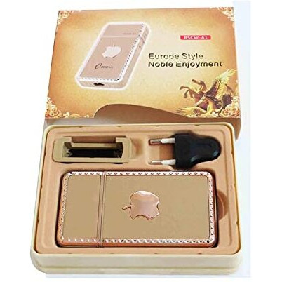 Concepta Male Professionals Design Perfect Shaver And Haircut Rechargeable Beard And Moustaches Hair Machine And Trimming With Cord And Without Cordless Use (Apple Gold)