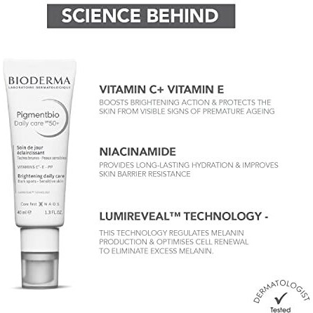 Bioderma Pigmentbio Daily Care Cream Spf 50+ 40Ml