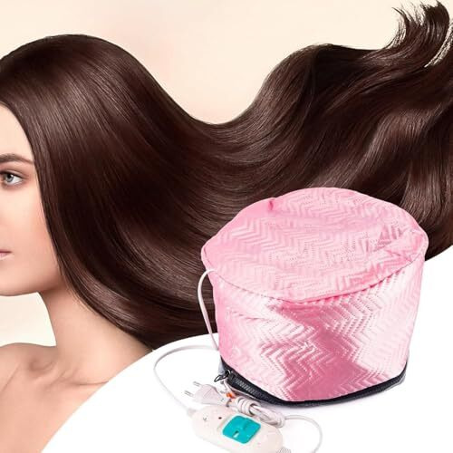 Warmfinity Hair Spa Cap | Thermal Head Spa Steamer For Nourishing Hair Treatment | Electric Heating Cap For Hair Mask, Deep Conditioning & Oil Absorption | Hair Care Steamer For Home Use
