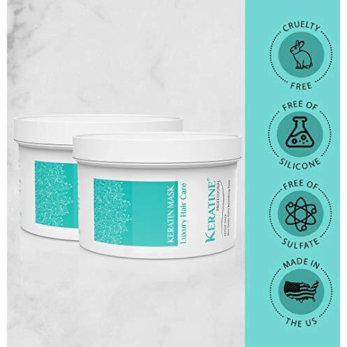 Keratine Professional Combos (Repair Mask For Chemically Treated Hair Type), Floral, 1 Count