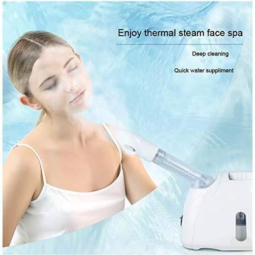 Ezlife Facial Steamer For Unisex - Multipurpose Steamer (White)