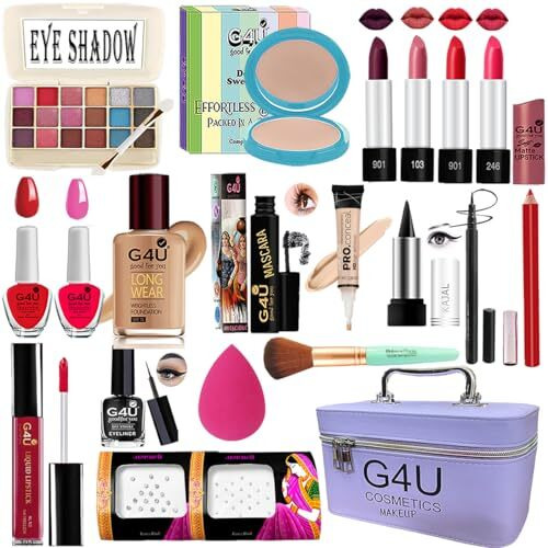 G4U Makeup Kit For Women, All In One Makeup Kit Set With Makeup Box 001