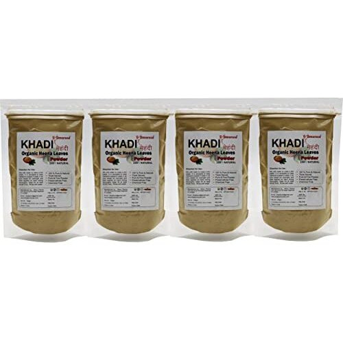 Khadi Omorose Mehendi (Heena Leaves Powder) | Pack Of 4 | Total 400 Gram