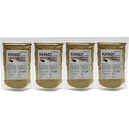 Khadi Omorose Mehendi (Heena Leaves Powder) | Pack Of 4 | Total 400 Gram