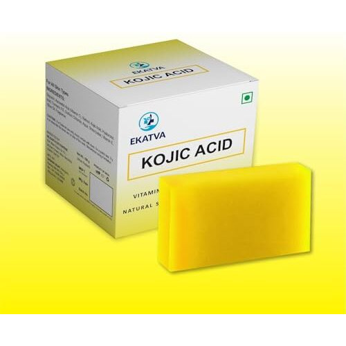 Ekatva Kojic Acid Dark Spot Remover Soap Bars With Vitamin C & Turmeric | Original Japanese Complex Infused With Hyaluronic Acid, Vitamin E, Shea Butter, And Castile Olive Oil | Pack Of 1