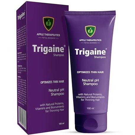 Trigaine Ph Balanced Shampoo 100Ml | Best Daily Shampoo For Heat Treated & Color Damaged Hair | Protein Intensive Dermatologist-Recommended Everyday Use For Women & Men