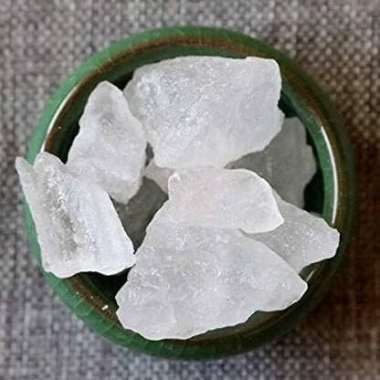 Groly Pure Organic 100% Alum Stone, Fitkari Stone, White Crystak Stones, Fitkari (400Gm)