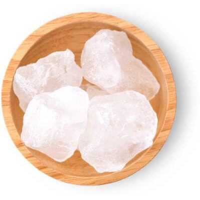 Groly Pure Organic 100% Alum Stone, Fitkari Stone, White Crystak Stones, Fitkari (400Gm)