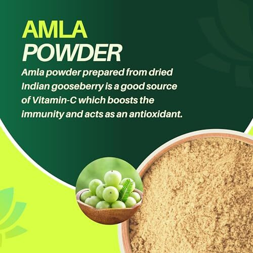 Wonderbox 100% Pure & Natural Amla Powder (250 Grams) For Eating & Drinking, Indian Gooseberry Fruit For Healthy Hair Growth & Skin Care, No Preservatives