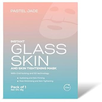Pastel Jade Glass Skin & Skin Tightening Overnight Mask  Hydrating, Firming Hydrogel Face Mask With Bio-Collagen For Radiance, Pore Minimizing & Improved Elasticity (Pack Of 1)