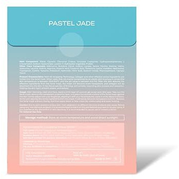 Pastel Jade Glass Skin & Skin Tightening Overnight Mask  Hydrating, Firming Hydrogel Face Mask With Bio-Collagen For Radiance, Pore Minimizing & Improved Elasticity (Pack Of 1)