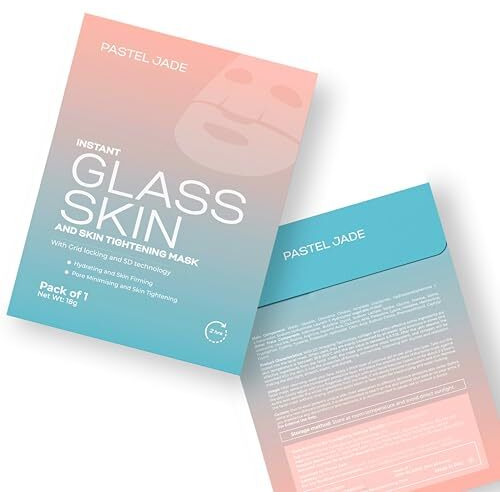 Pastel Jade Glass Skin & Skin Tightening Overnight Mask  Hydrating, Firming Hydrogel Face Mask With Bio-Collagen For Radiance, Pore Minimizing & Improved Elasticity (Pack Of 1)