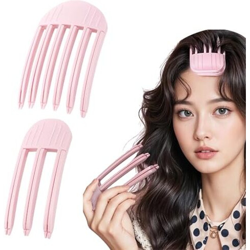 Maycreate 2Pcs Hair Volumizer Hair Volume Clips For Women Men, Hair Puff Clips For Women, 3 & 6 Teeth Instant Comb For Fluffy Bangs, Volumizing Hair Clips No-Trace Hair Root Lifting Clips
