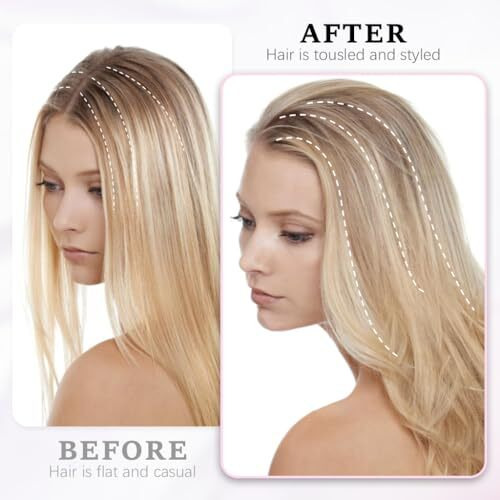 Maycreate 2Pcs Hair Volumizer Hair Volume Clips For Women Men, Hair Puff Clips For Women, 3 & 6 Teeth Instant Comb For Fluffy Bangs, Volumizing Hair Clips No-Trace Hair Root Lifting Clips