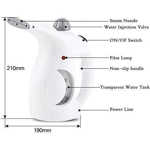 Larrito Steamer For Cold And Cough | Nano-Cure Facial Iconic Cleanser With Nano-Ionic Technology, Steam Breath Machine For Adults/Kids, Men/Women Beauty (Multicolour)