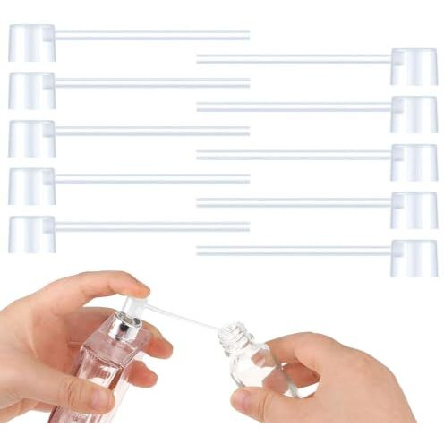 Sichumaria Perfume Dispenser Pump,10Pcs Refillable Cosmetic Transfer Tools Perfume Refill Pump Tools For Perfumes Transfer To Empty Bottles Travel Refillable Perfume Spray Bottle