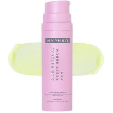 Hyphen 0.1% Retinal Reset Serum Pro | 30% More Effective Than Retinol Serum| Advanced Anti Ageing Face Serum | Reduces Fine Lines & Wrinkles | Serum For Women And Men | Boosts Collagen, Hydrates & Soothes Skin-30 Ml