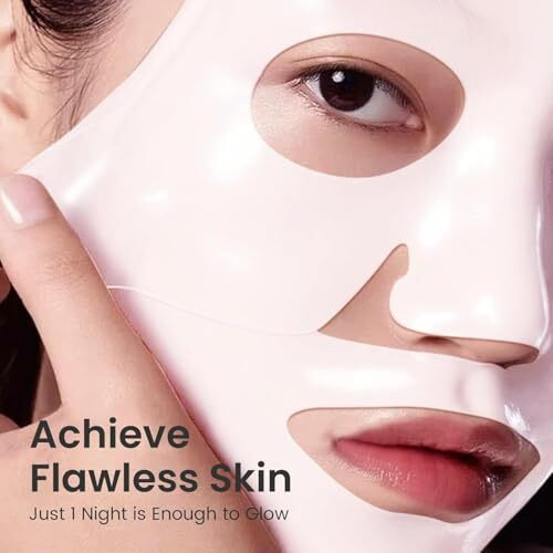 Dr Martin Bio-Collagen Real Deep Mask, Hydrating Overnight Hydrogel Mask, Pore Minimizing, Elasticity Improvement, 34G (Pack Of 4)