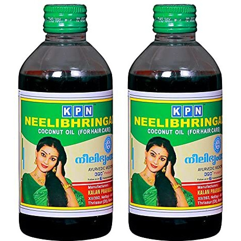 K P N Neelibhringadi Coconut Oil, 200 Ml (Pack Of 2)