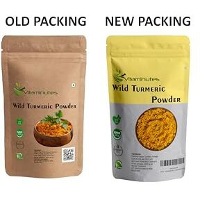 Vitaminutes Bio Organic Wild Turmeric Powder For Skin And Face Care [Curcuma Aromatica/Jangli Haldi/Kasturi Manjal/Kasturi Haldi Powder] | Skin Whitening (100% Pure & Natural) (100 Gm)