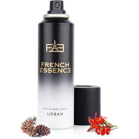 French Essence Deodorant Spray Perfume/Deodorant For Men/Men Deo/Body Spray For Men,Long Lasting Fragrance, Fresh Scent (Urban) 120Ml Each - Pack Of 1