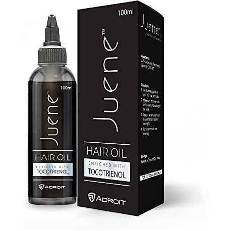 Juene Hair Oil | Enriched With Tocotrienol | Coconut Oil | Antioxidant Support | Hair Protection | Hair Protein | For Damaged Hair | Vegetarian | 100Ml