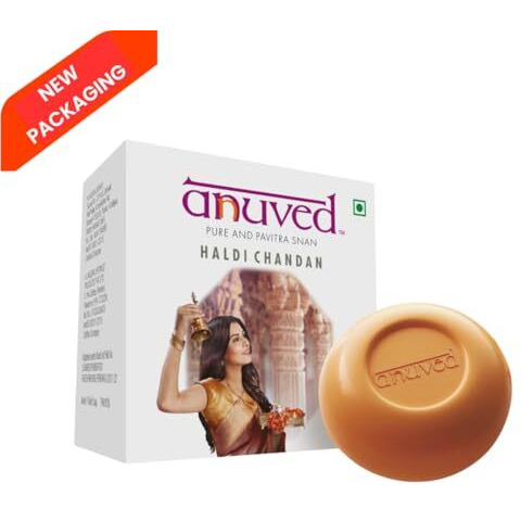 Anuved Family Combo (Pack Of 9) Herbal Soaps 125G Each Chandanam, Kewda, Utane, Kesar, Panchamrit, Ashtagandha, Aloe Vera, Haldi Chandan & Pahadi Gulab With Sacred Indian Herbs,Enriched With Gangajal