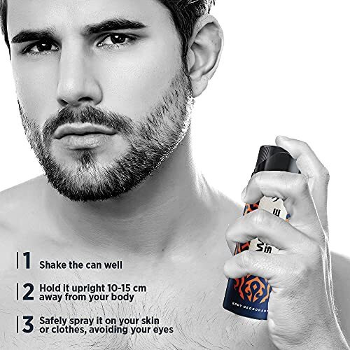 Wild Stone Legend Deodorants For Men, Long Lasting Masculine Body Spray, Pack Of 2 (225Ml Each)