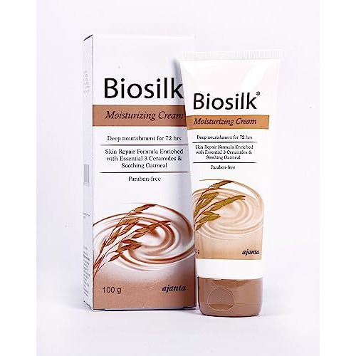 Jubilation New Bio-Silk Moisturizing Enriched With Unique Blend Of Oatmeal & Ceramides Cream, 100Gm