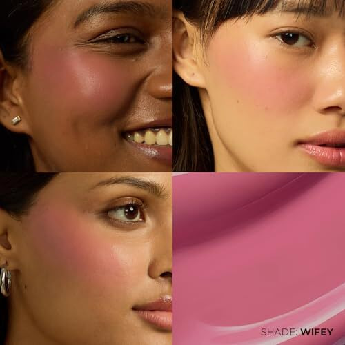 Fae Beauty Liquid Lush Blush (5.5Ml) | Featherlight, Easy Blend Formula With A Seamless, Serum Like Finish | 8Hr Long Wear | Rich, Buildable Pigment | Formulated With A Bloom Blend Of Hibiscus, Magnolia And Chamomile Extracts - Wifey
