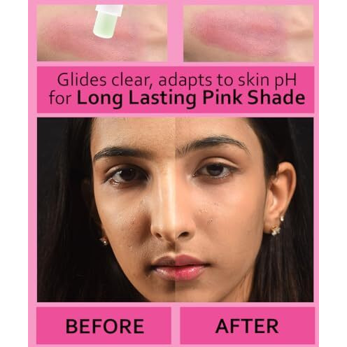 Lavenza Ph Based Natural Pink Lipstain & Lip Balm (2In1) | Water-Proof Long Lasting Pink Shade, Gentle & Nourishing| With Plant Butters, Oils And Floral Extracts| Free From Synthetic Base & Cheap Fillers | Safe For Kids, Teens | 5Gm