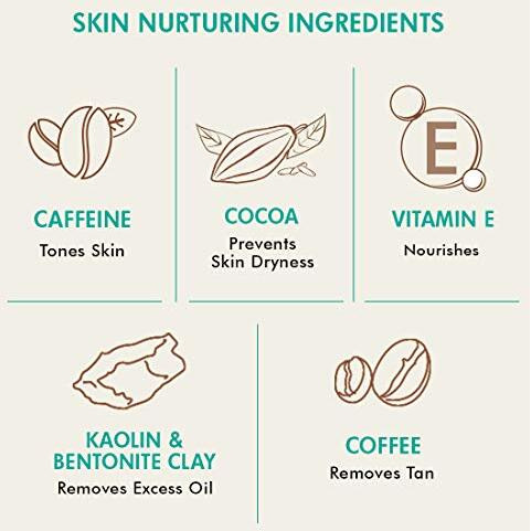 Mcaffeine Tan Removal Kit With Face Scrub & Face Mask | Sunday Routine For Face Clean - Up | For Men & Women | Combo For All Skin Types | Pack Of 2