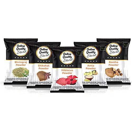 Online Quality Store Amla Reetha Shikakai Bhringraj And Hibiscus Powder For Hair |Hair Mask |Hair Pack For Dry And Frizzy Hair |,Ritha|Soapnuts|Aritha|Indian Gooseberry Powder |Organic Bhringraj Powder |Gudhal Powder |Gudhal Fool Powder ,400G