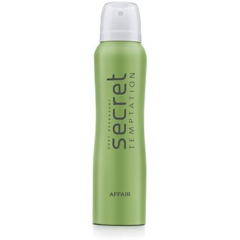 Secret Temptation Affair Deodorant For Women, Long Lasting Floral Fragrance For Every Day Wear, 160 Ml