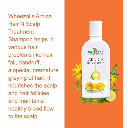 Wheezal Arnica Hair N Scalp Shampoo 1000 Ml
