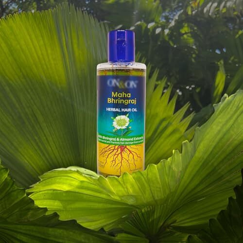Maha Bhringraj Herbal Hair Oil - Nourishing & Strengthening Hair (Pack Of 1, 200Ml)