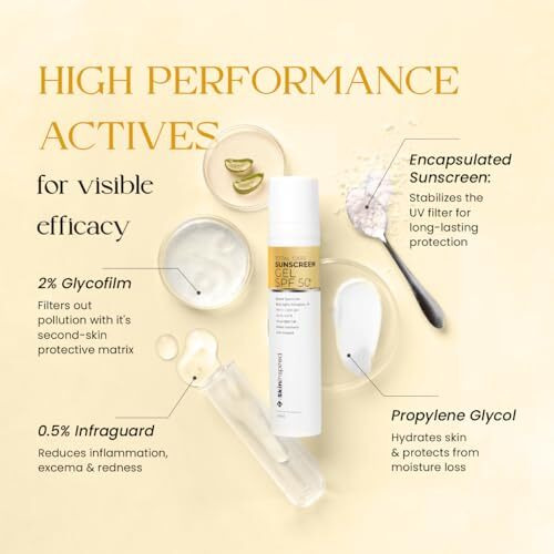 Skininspired Total Care Gel Sunscreen Spf 50+ (50Ml)|Broad Spectrum Pa+++ Uva/Uvb Protection, Blue Light, Phyto Extracts| Ultra-Light Gel|Non-Sticky|No White Caste|For All Skin Types