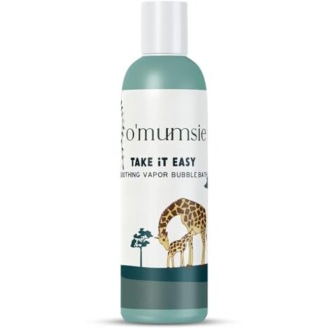 O'Mumsie Baby Bubble Body Wash | Enriched With Eucalyptus & Lavender | Plant Rich Formula Safe For Kids And Adults To Soothe And Relieve Cold And Sinus, Flu & Cough (250 Ml)
