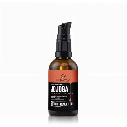 Caraway Jojoba Oil Cold Pressed - Organic Jojoba Oil For Face And Hair Growth - Multiple Uses - 50 Ml