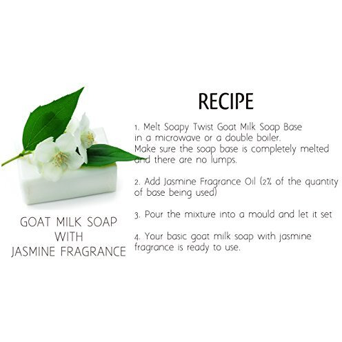 Soapy Twist Goat Milk Melt And Pour Soap Base 1Kg