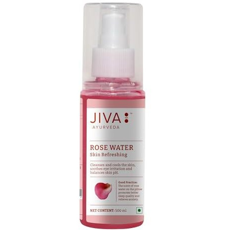 Jiva Rose Water - 100Ml (Pack Of 3) | Pure Gulab Jal | Skin Toner For Glowing Skin | For All Skin Types, Natural Skin Toner, Provides Glow And Freshness