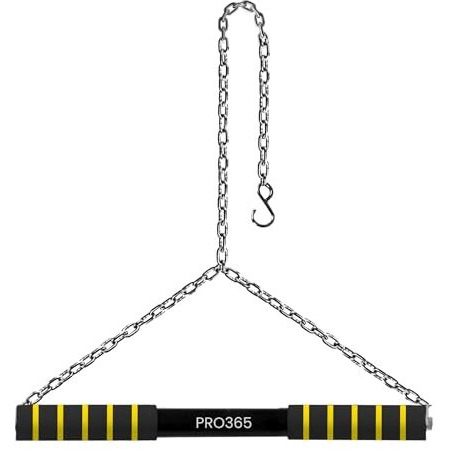 Pro365 Chin Up Bar 120 Kgs Capacity, Monkey Bar, In Room Kids Hanging Rod, Height Growth, Heavy Duty Chain, Home Gym Equipment (6 Months Warranty)