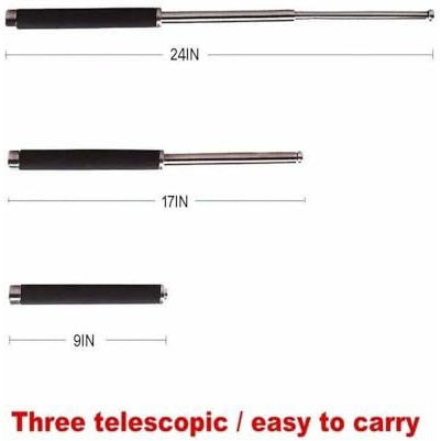 Catelyn Highest Grade Foldable Pointer Stick, Hiking Stick With Nylon Bag For Men And Women With Professional Multitool Comfortable Grip Foldable Stick (Pack Of 1)