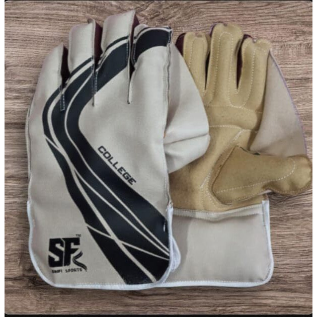 Nylon Saifi Sports Sports Cricket Wicket Keeping & Inner Gloves For Youth & Mens Age Group,Multicolour