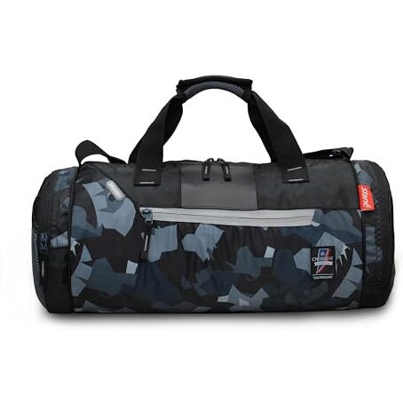 Sfane Gym Bags For Men With Separate Shoe Compartment Sports Gym Bags For Women Unisex Duffle Bags For Gym For Carry & Travel Adjustable Duffel Bags Sports Bag - Grey