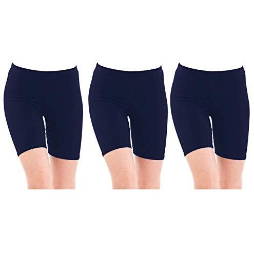 Bodycare Girls Cycling Shorts (Bc 73N_Multicolored_10-12 Years)